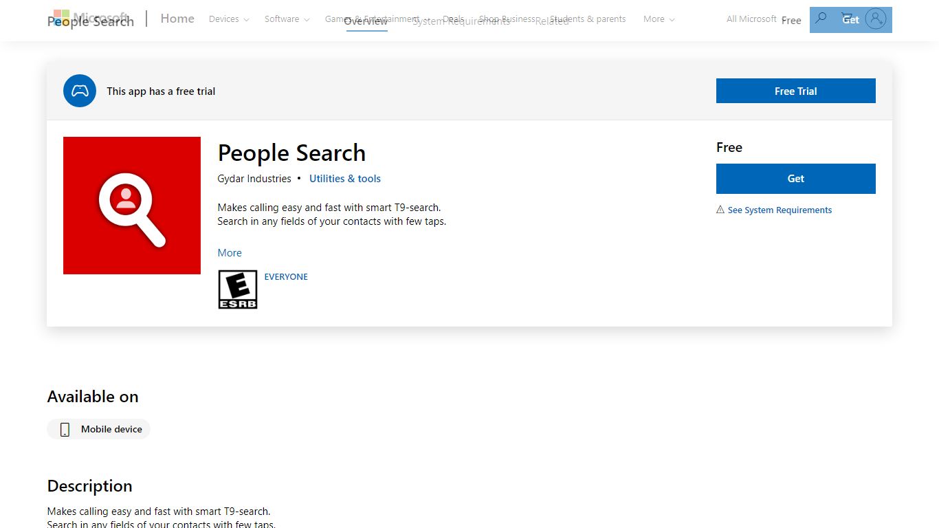 Get People Search - Microsoft Store